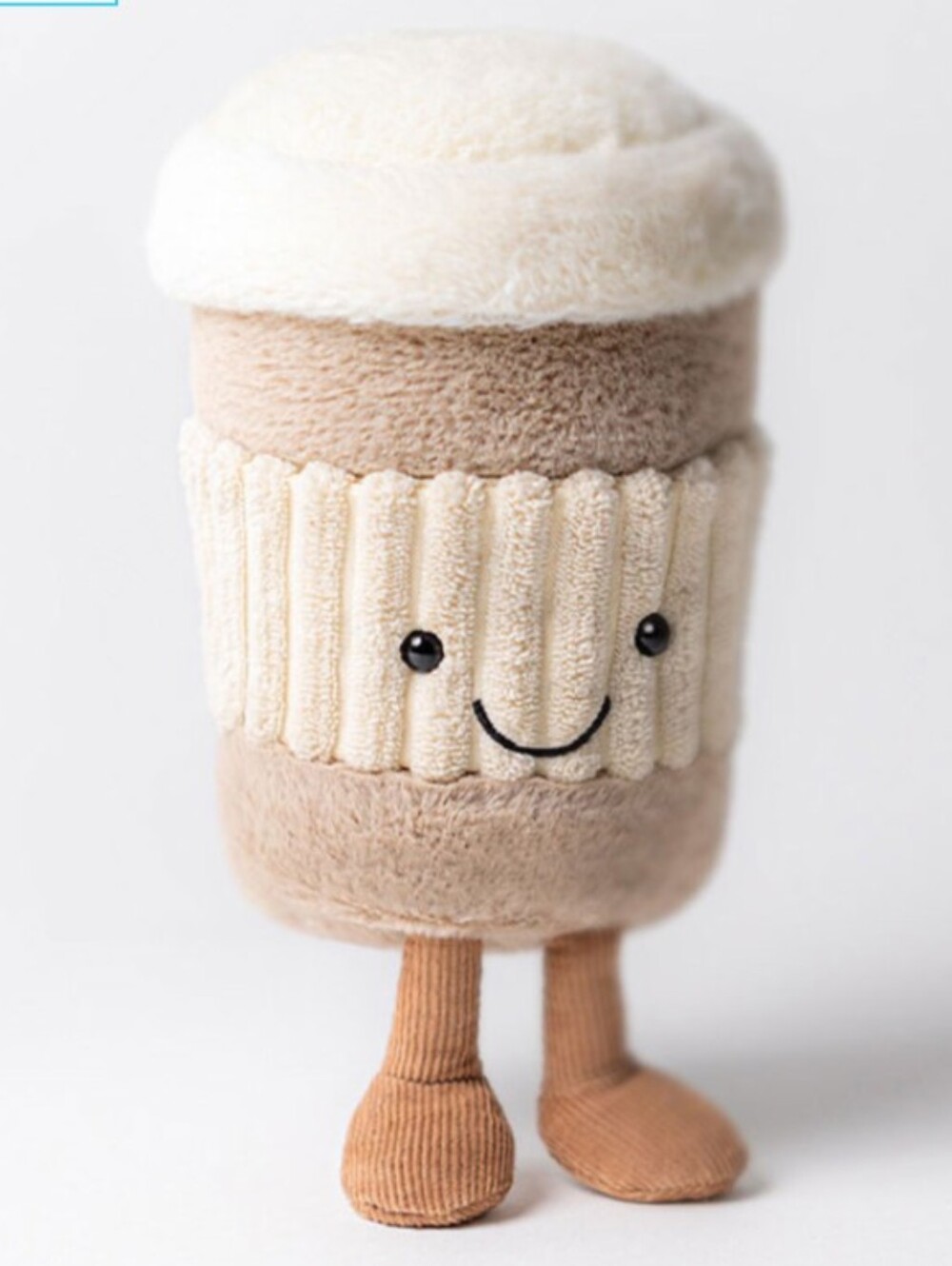JellyCat Amuseables Coffee-To-Go Plush Purse Toy